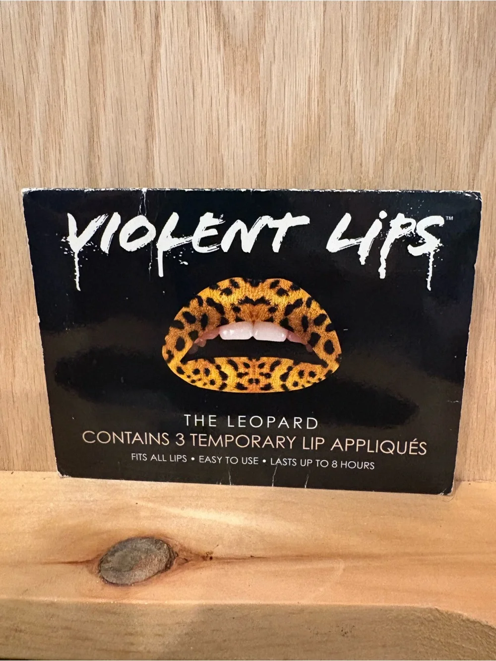 The Leopard Temporary Lip Appliqués — Leopard Print